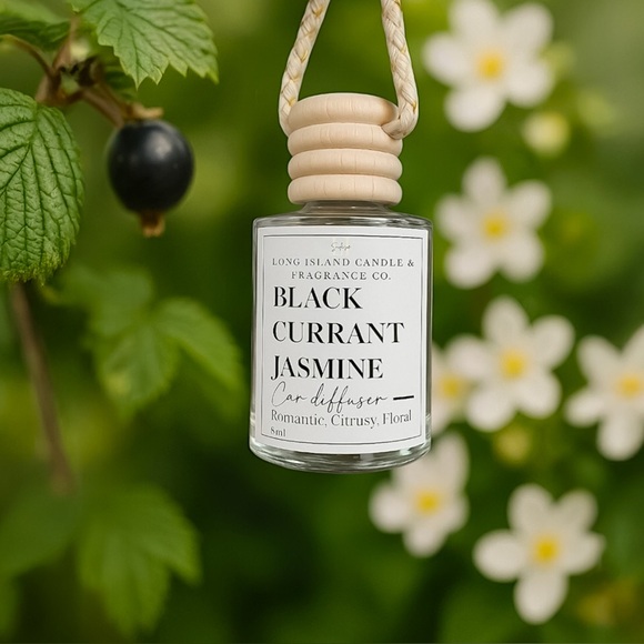 Black Currant Jasmine Car Diffuser | Aromatherapy | Floral Scent | 8ml Diffuser - Picture 3 of 5